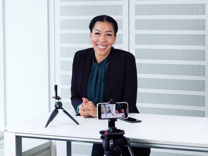 Moderatorin 1 Videoproduktion Model